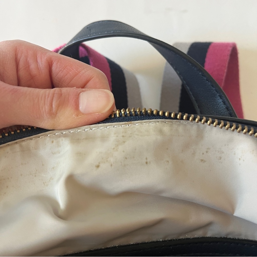 Radley London Medium Sketchy Floral Backpack - Cream and Pink - Picture 6 of 9